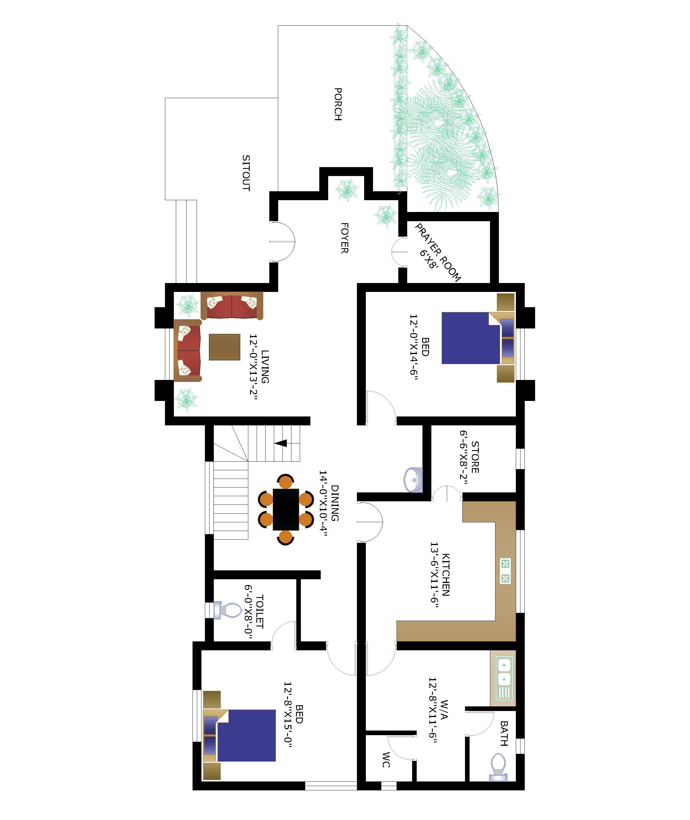 I will redraw 2d floor plan in Autocad for Real Estate Company 12 - kwork.com