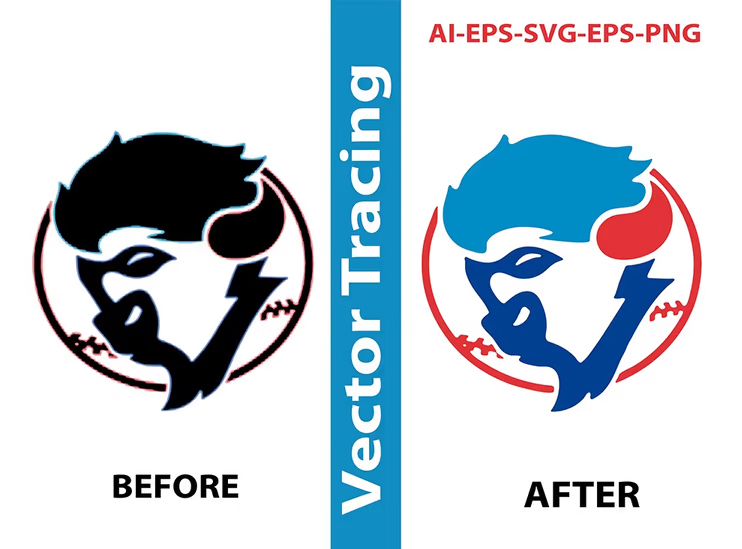 Vector redraw, redesign logo, vector tracing of your image or logo 6 - kwork.com