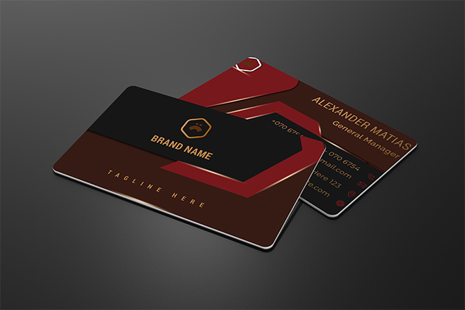 I will create Business card design within 24 hours 9 - kwork.com