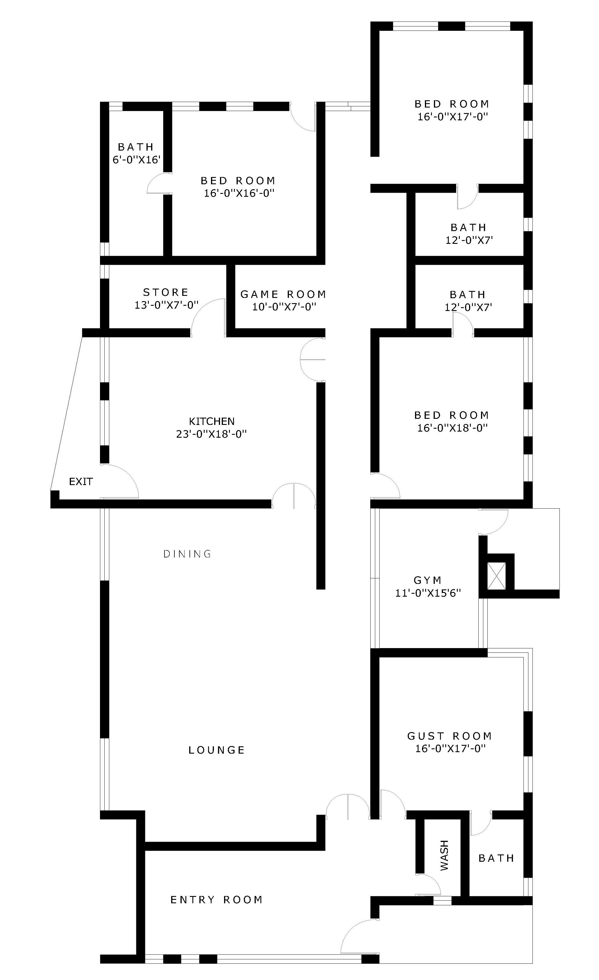 I will redraw 2d floor plan in Autocad for Real Estate Company 16 - kwork.com