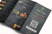 You will Get a professional restaurant menu design or food menu design 20 - kwork.com