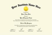 Do professional certificate, award certificate, diploma certificate 8 - kwork.com