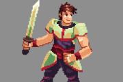 Draw a Pixel-art character and animate him 11 - kwork.com