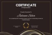 I will do professional certificate for your business within a day 12 - kwork.com