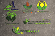 ECO Business Logo, Graphic Design 7 - kwork.com