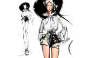 Fashion illustrations. Fashion sketches 9 - kwork.com