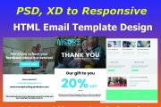 I will convert psd to html, xd, figma to html, bootstrap web design 14 - kwork.com