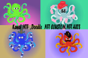 I will do kawaii nft , doodle nft or cartoon nft art for collectibles 10 - kwork.com