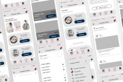 Design of an online store's mobile app product mockup 9 - kwork.com