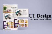 I will design a creative Website UI design mockup 11 - kwork.com