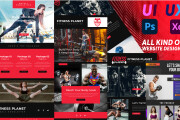 I will do PSD website design or web template and landing page 10 - kwork.com