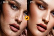 I will do high-end portrait beauty skin photo retouching 10 - kwork.com