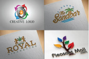 I will create a minimalist modern logo design 7 - kwork.com