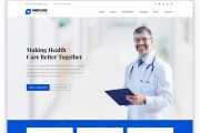 Make Your Professional Medical, Health care, Dental Hospital website 9 - kwork.com