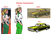 I will draw vector cartoon portrait illustration from any image 6 - kwork.com
