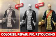 I will restoration, colorize, repair, fix, retouch and your old photo 10 - kwork.com