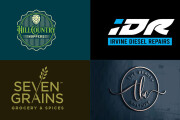 Professional lettermark, wordmark, typography, lettering, text logo 9 - kwork.com