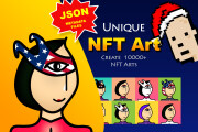 Draw Your Character or Any Artwork And Create Your NFT Art Collection 9 - kwork.com