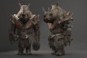 3d game character modeling, rigging, and animation for game 6 - kwork.com