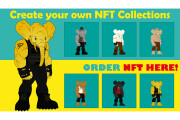 I will design 2D NFT ART and CryptoPunk for your NFT collectibles 13 - kwork.com