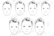 Face-chart for make-up artists 8 - kwork.com