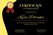 I will do professional certificate for your business within a day 11 - kwork.com
