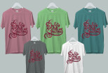 I will do creative typography and custom t-shirt design 26 - kwork.com