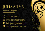 I will design luxury business cards with 3 concepts. Fastest delivery 10 - kwork.com
