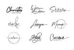 I will design professional modern signature handwritten logo 11 - kwork.com