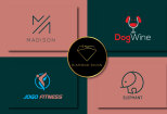 I will design your brand, minimal logo design 24 hrs 10 - kwork.com