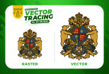 I will do, vectorize your logo, redraw, edit, convert image to vector 10 - kwork.com