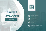 I will design professional business card in 24 hours 10 - kwork.com