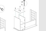 Furniture assembly pattern at IKEA 7 - kwork.com