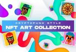 I will create custom 3d nft art collections that sells 10 - kwork.com
