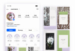Languid Lavender Olivine - Instagram Pack - Feed+Stories Template +PSD 20 - kwork.com