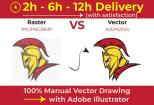 I will do vector tracing or redraw any logo, icon, image 12 - kwork.com
