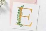 Alphabet clipart. Wedding. Eucalyptus. Birthday greetings 14 - kwork.com