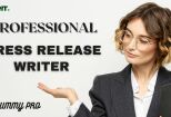 I will write press releases, submit press release, pr distribution 2 - kwork.com