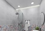 Bathroom design project 3 options with tile selection service 13 - kwork.com