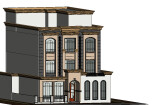 I will do facade, elevation modeling with architectural details 13 - kwork.com