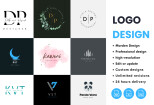 Design a professional, modern and creative logo and brand identity 10 - kwork.com