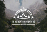 I will create vintage mountain outdoor patch badge travel logo design 10 - kwork.com