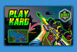 I will design clickbait, eye-catchy and professional gaming thumbnail 12 - kwork.com