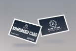 Design membership card, credit or business card within 6 hours 10 - kwork.com