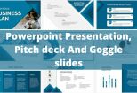 I will design Powerpoint presentation template pitchdeck google slide 14 - kwork.com