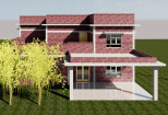 Design and visualize 3D model of house plan 18 - kwork.com