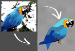 Vectorization of images. Vector tracing digitizing outlining 10 - kwork.com