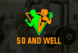 Will design premier gym, fitness, health sports logo and 3d mockup 12 - kwork.com