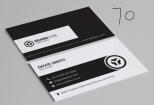 I will design a catchy business card for your brand 8 - kwork.com