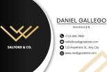 I will do luxury business card design 6 - kwork.com